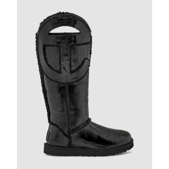 Ugg Ugg X Telfar Logo Tall Boot - W10 - Black - Picture 1 of 6